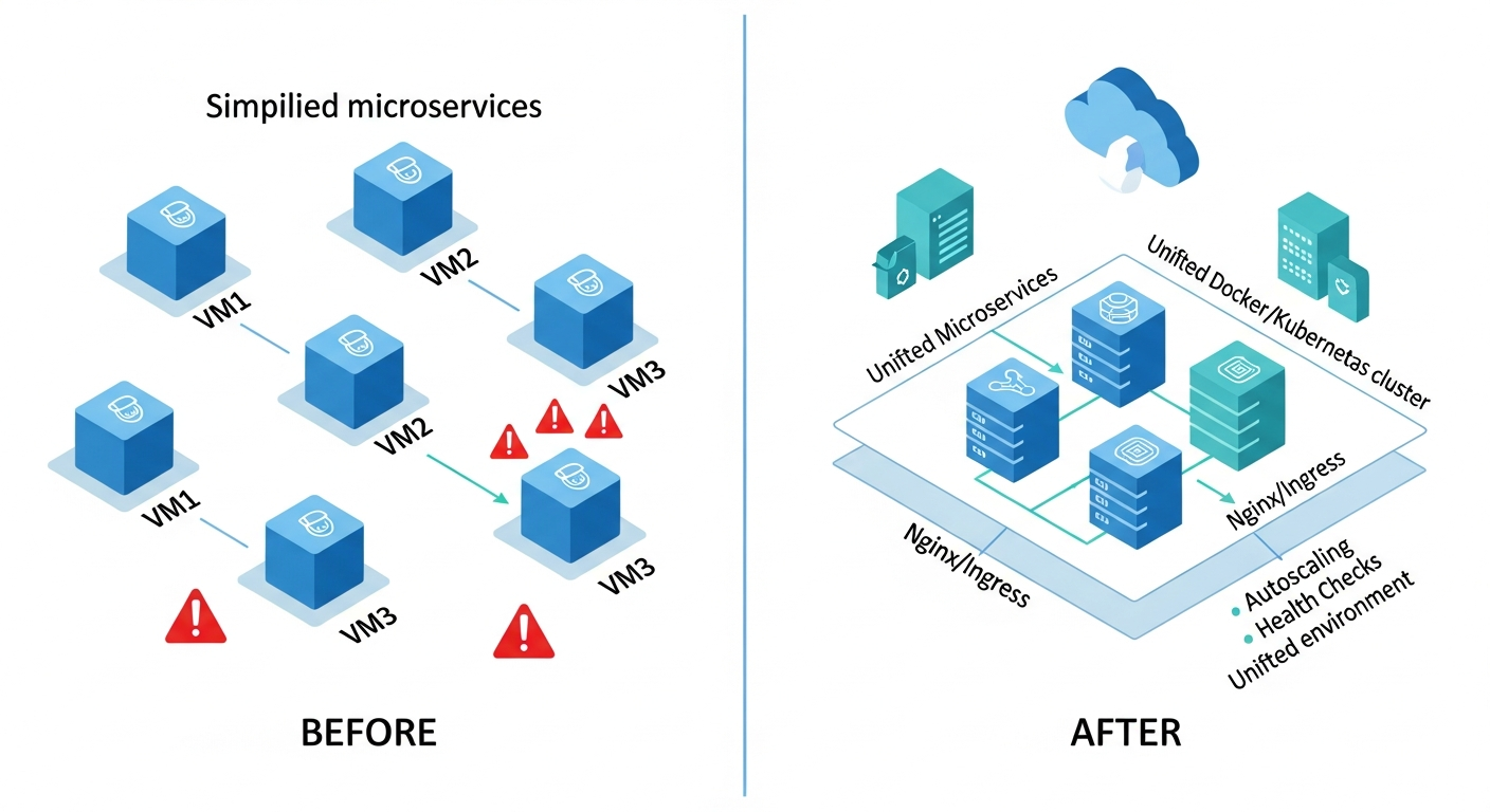 Dockerizing & Containerizing a Microservice Platform for Faster Onboarding and Scalable Deployments