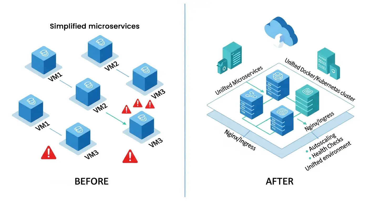 Dockerizing & Containerizing a Microservice Platform for Faster Onboarding and Scalable Deployments